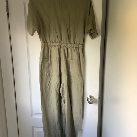 ZARA green jumpsuit - Picture 3 of 4